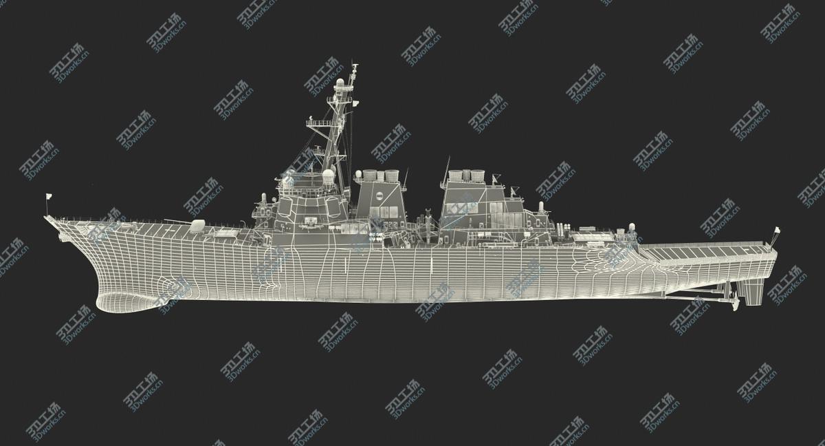 images/goods_img/2021040234/Arleigh Burke Destroyer Mahan DDG-72 3D model/4.jpg